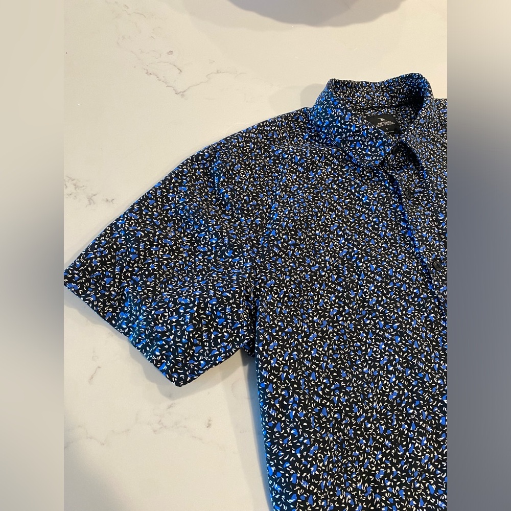 Rip Curl Men’s Short Sleeve Button Down ~ 100% Cotton
